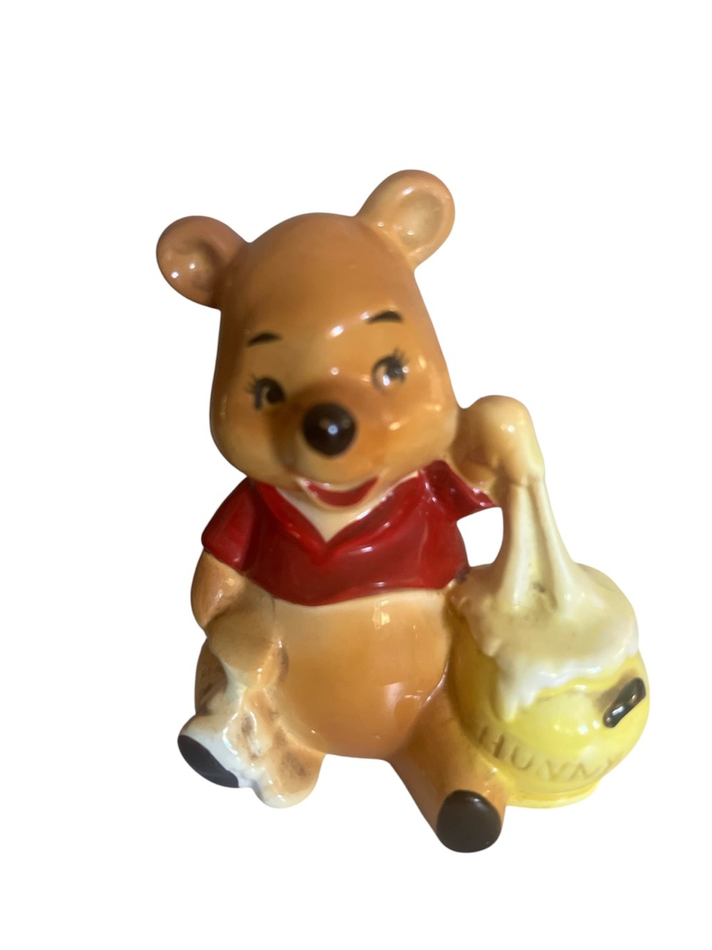 Vintage Walt Disney Productions Japan Winnie the Pooh Ceramic Figurine